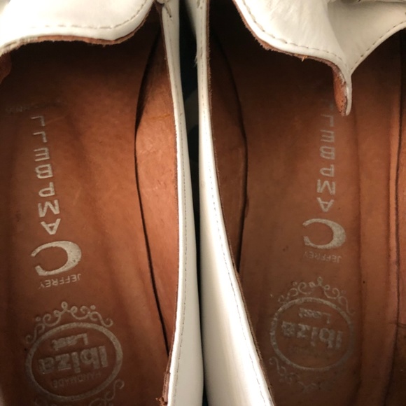 SOLD! Jeffrey Campbell -- Lawford white tassel loafers - Picture 4 of 10